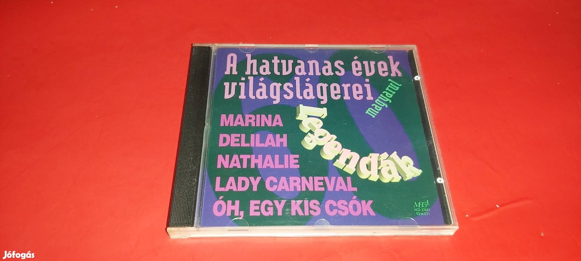 Legendák A 60-as évek Világslágerei Magyarul Cd 1993
