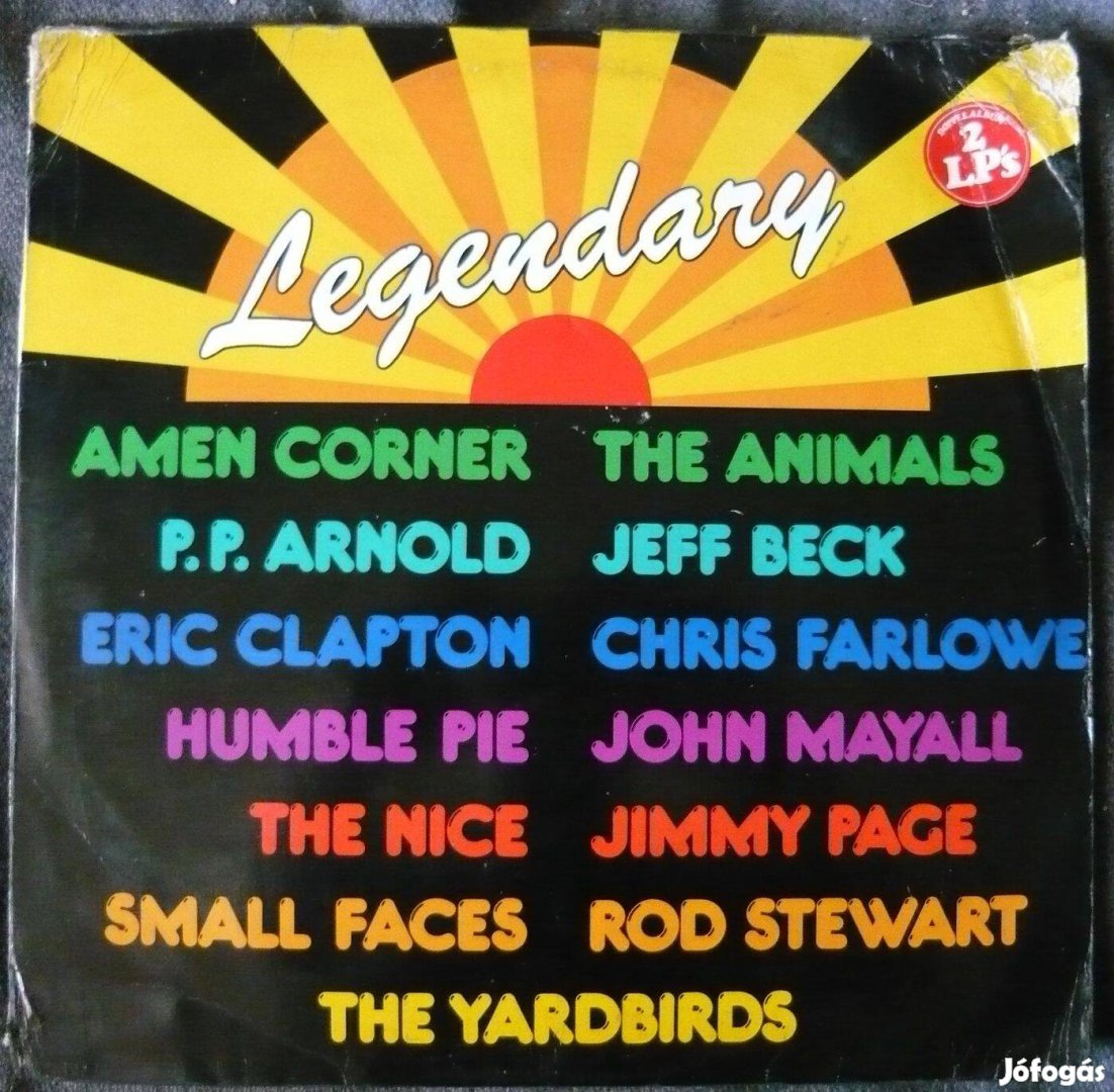 Legendary (British Rock Blues válogatás - német nyomás, 2 LP)