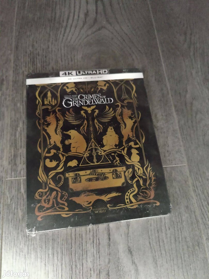 Legendás állatok: Grindelwald bűntettei Blu-Ray (fémdobozos) Steelbook