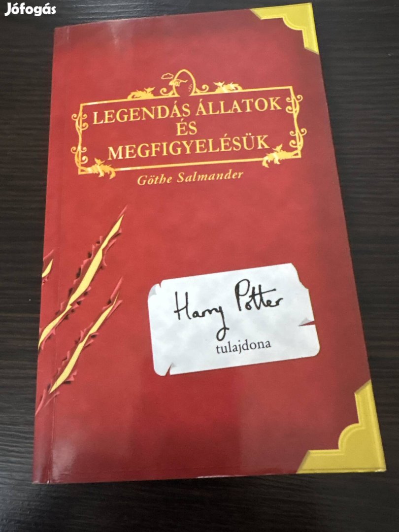 Legendás állatok és megfigyelésük könyv