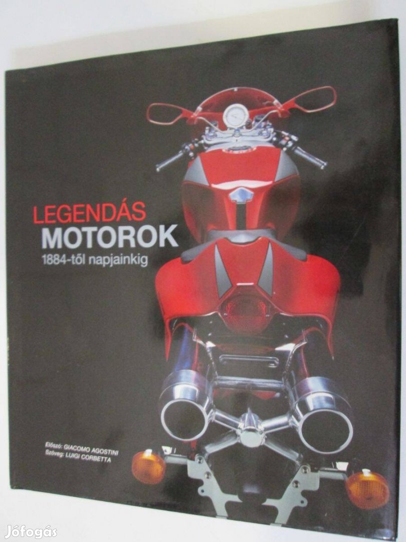 Legendás motorok könyv