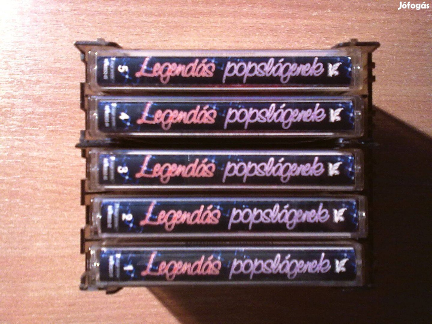 Legendás popslágerek 1-5. (Az 5 db kazetta együtt csak 4500 Ft)