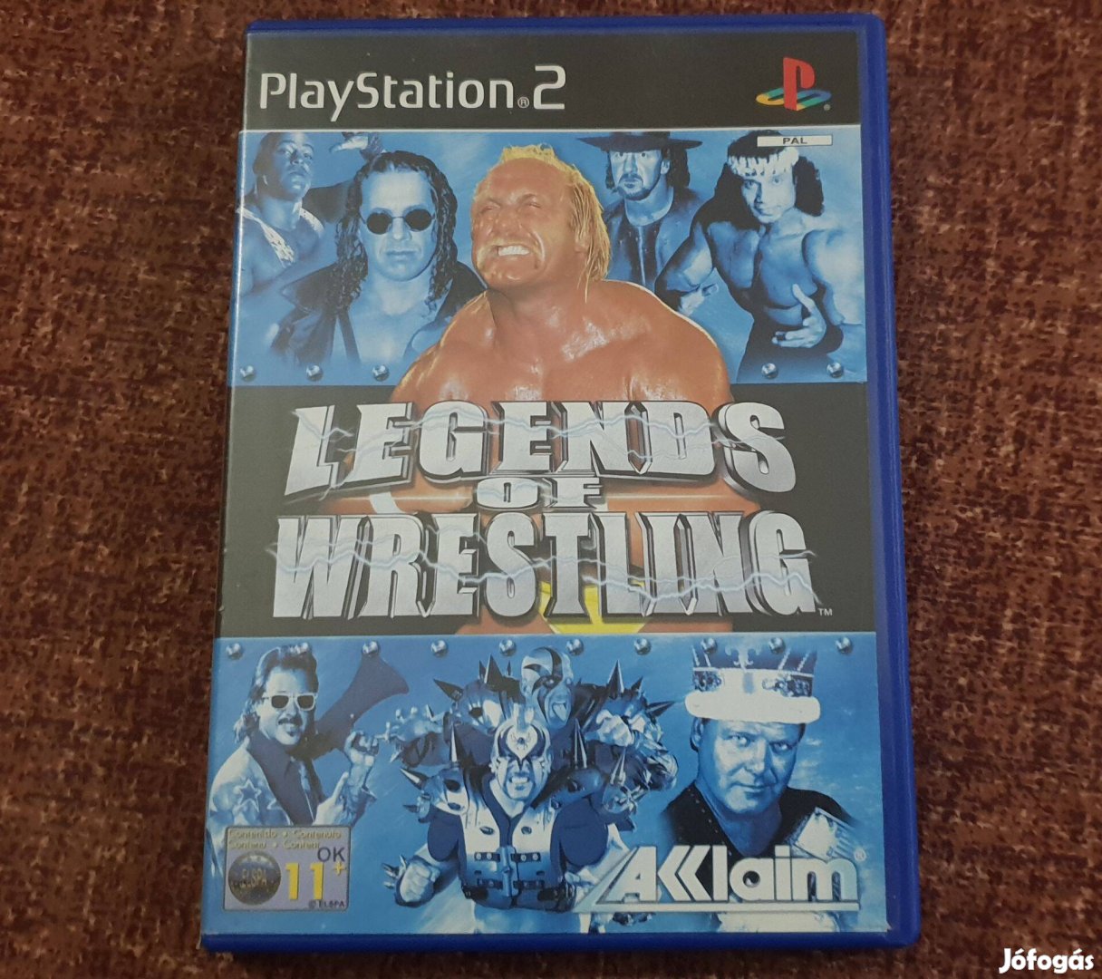 Legends of Wrestling Playstation 2 eredeti lemez ( 2500 Ft )