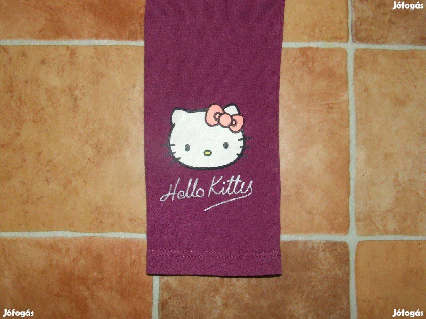 Leggings Hello Kitty mintával 6-7 éves lányra 122 méret