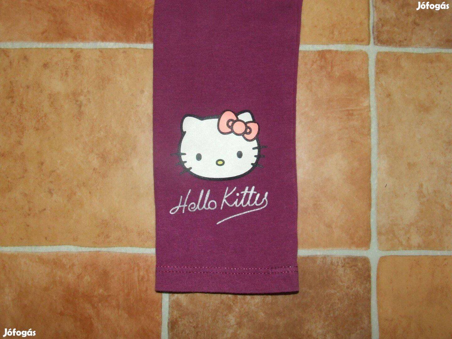 Leggings Hello Kitty mintával 6-7 éves lányra 122 méret