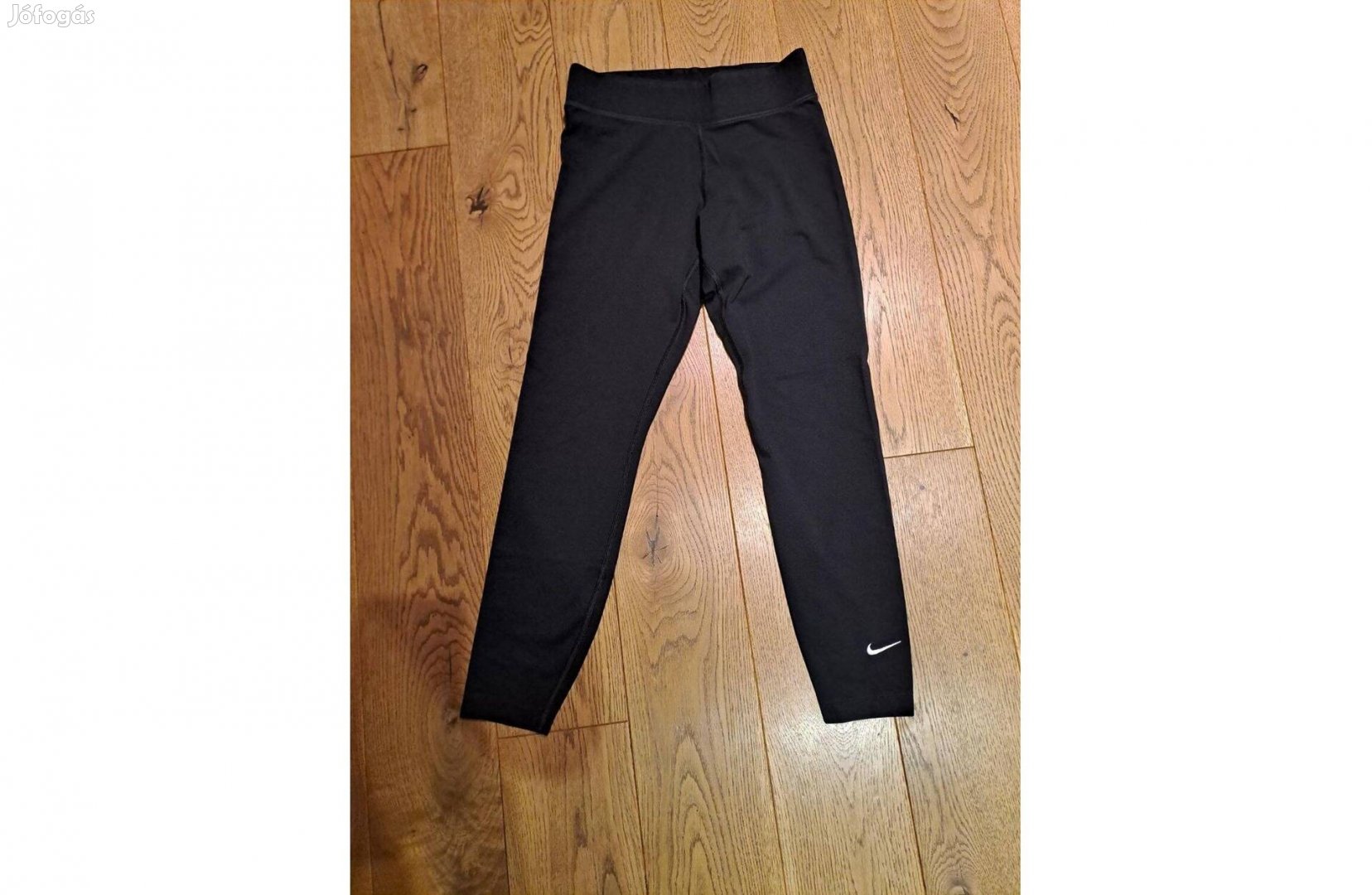 Leggings, Nike, fekete, háromnegyedes, S-es, új, Bp. 2. ker