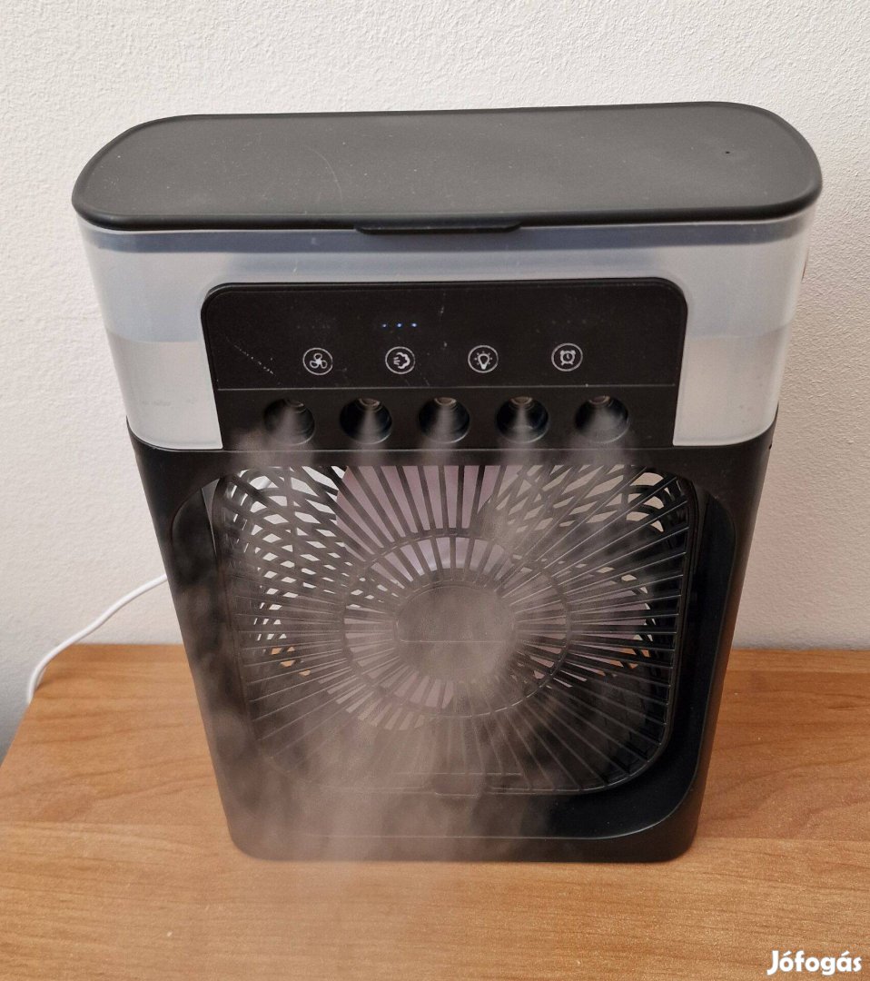 Léghűtő, Párásító, Ventilátor