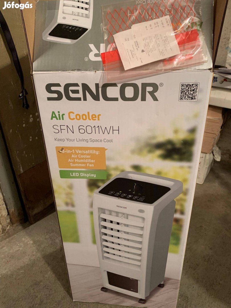 Léghűtő, még garanciális Sencor Air Cooler