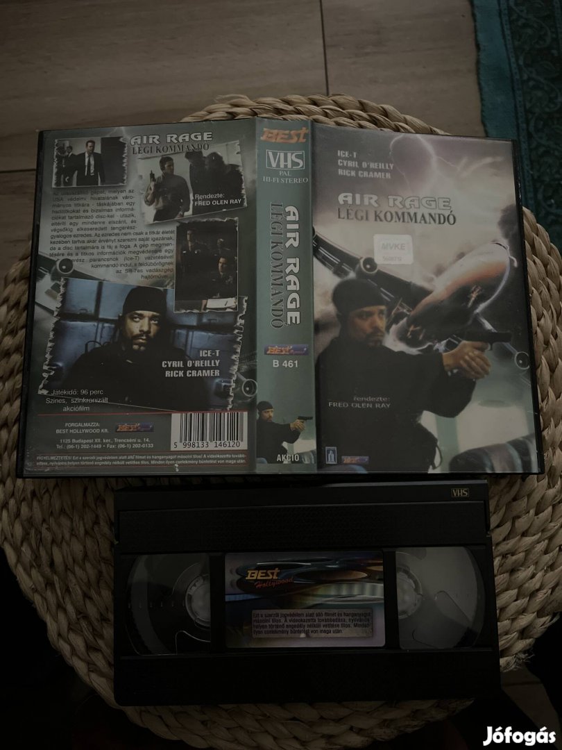 Légikommandó vhs film