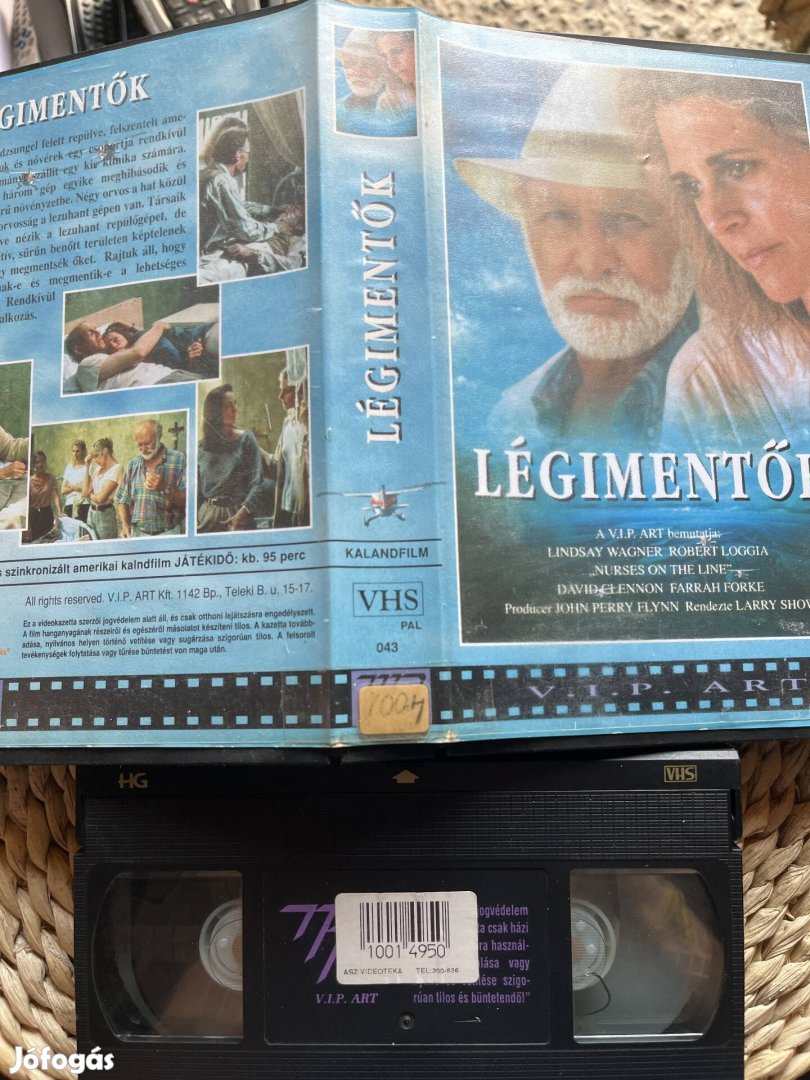 Légimentők vhs kazetta