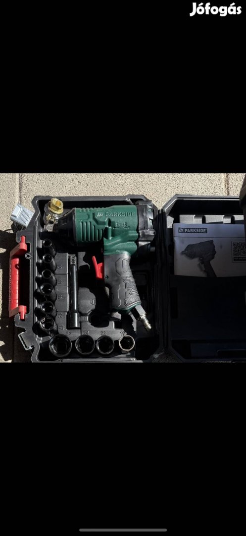 Légkulcs Parkside Új fejekkel dobozzal