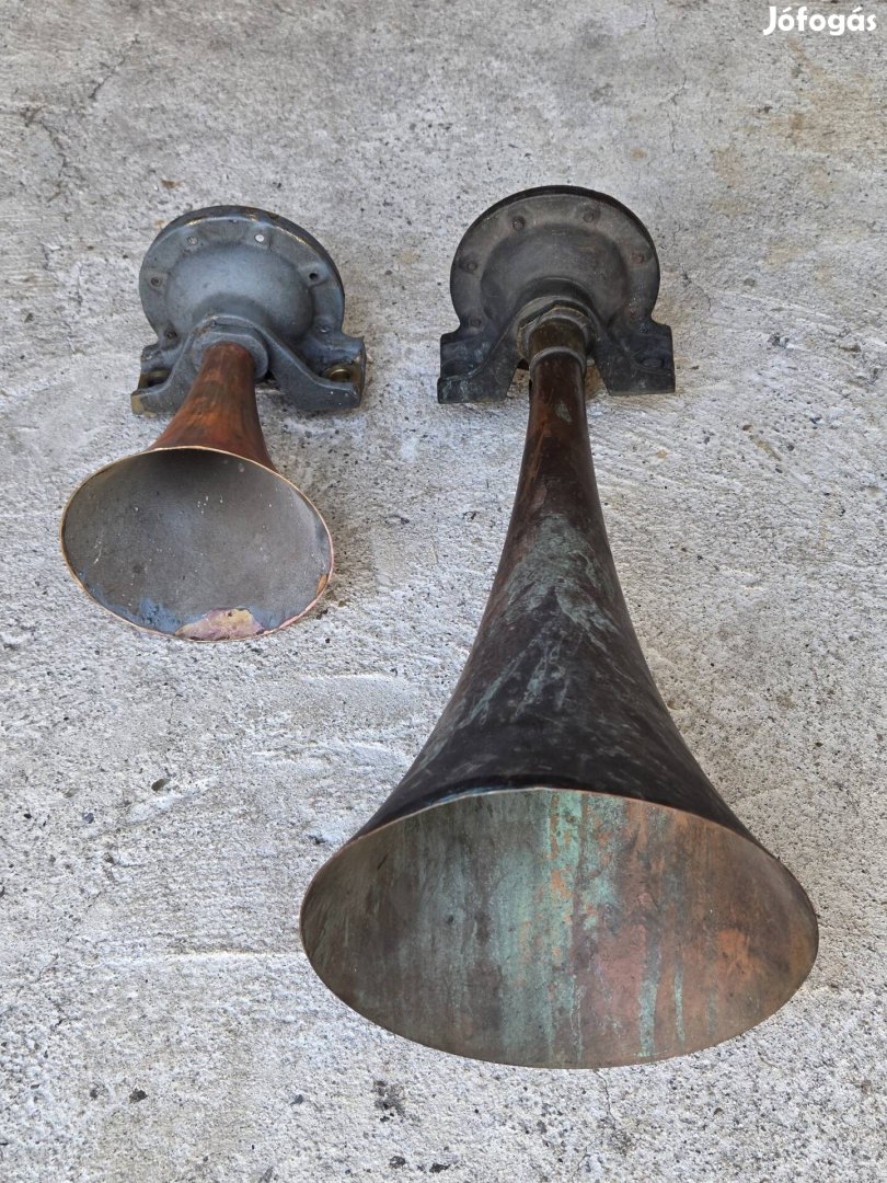 Légkürt, réz mozdonykürt