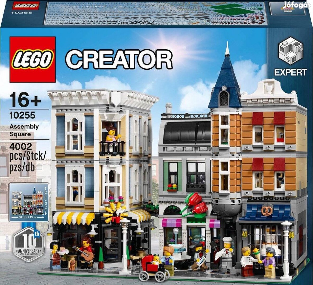 Lego 10255 - Piactér Assembly Square - új - Creator Expert