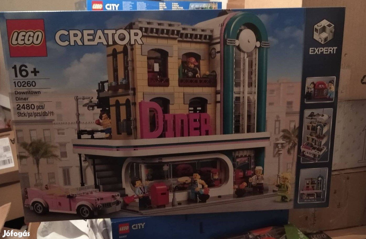 Lego 10260 Belvárosi étkező, bontatlan