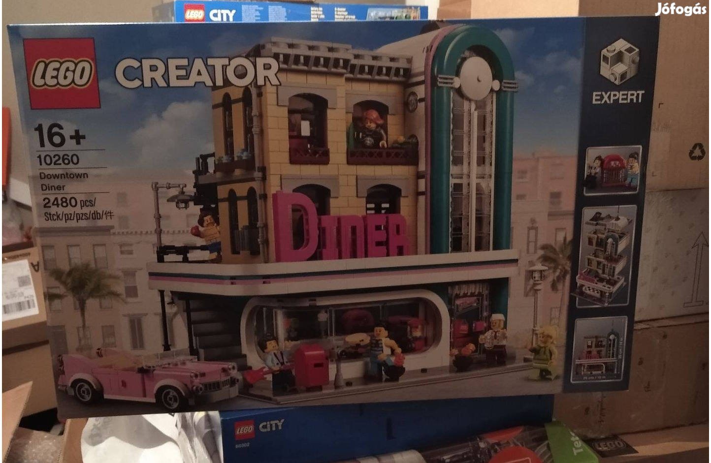 Lego 10260 Downtown diner új, bontatlan