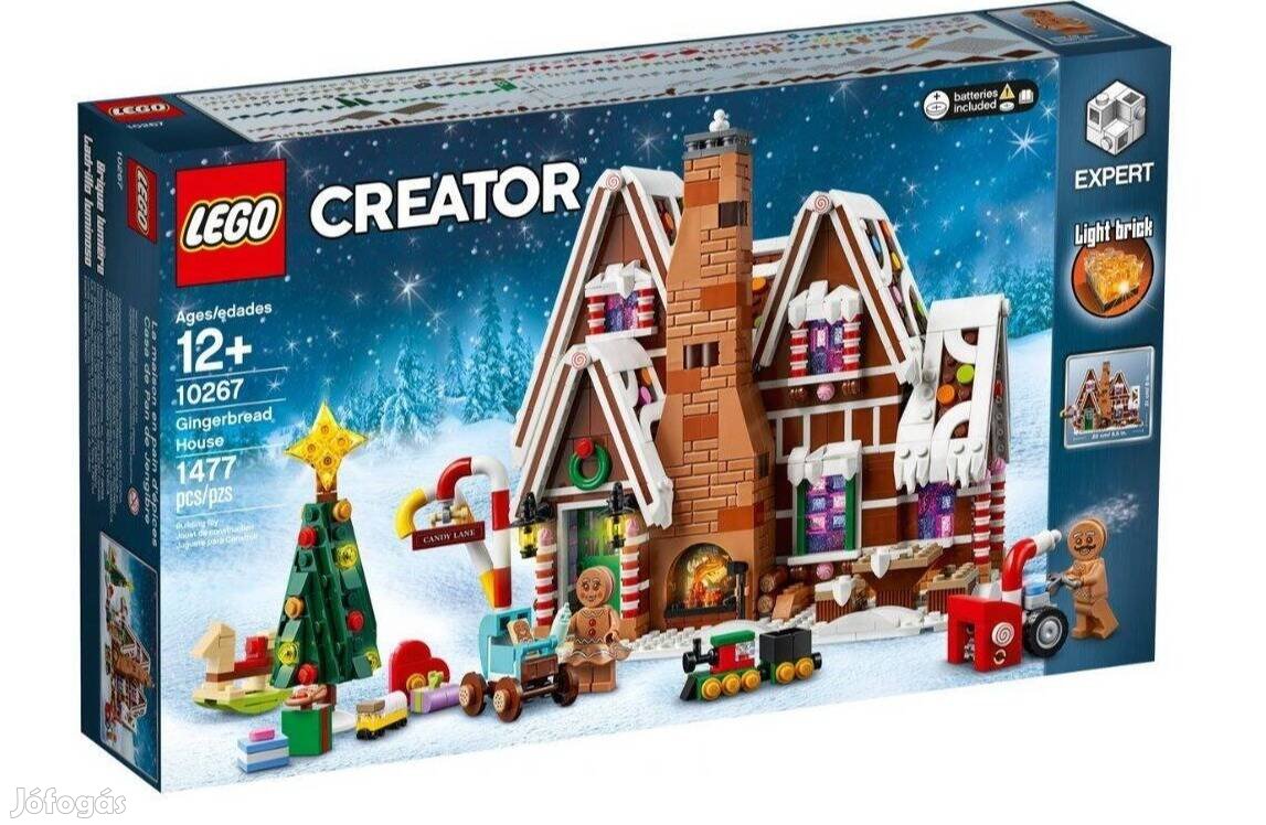 Lego 10267 Mézeskalács házikó, új, bontatlan csomagolásban!