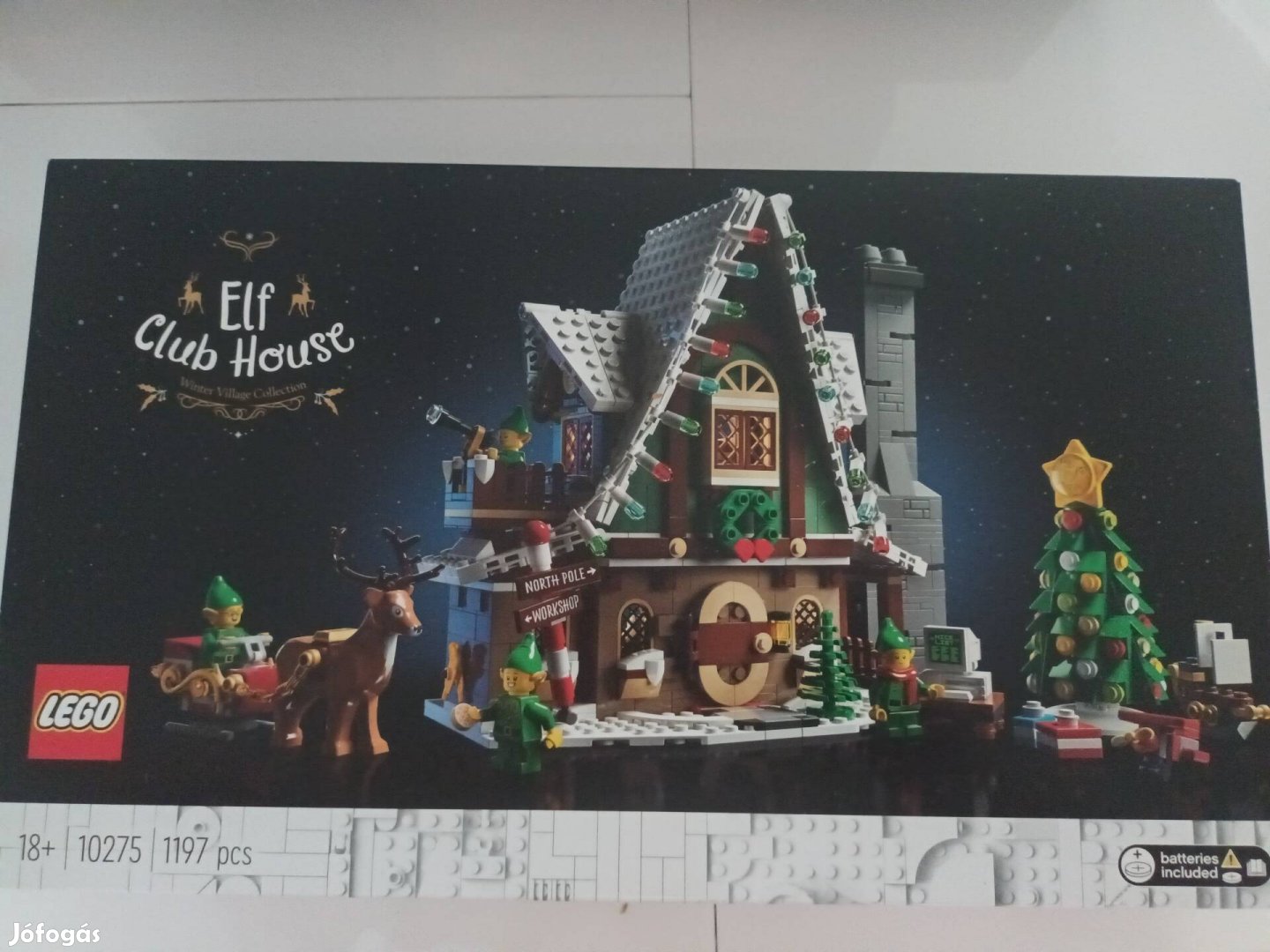 Lego 10275 elf club House bontatlan