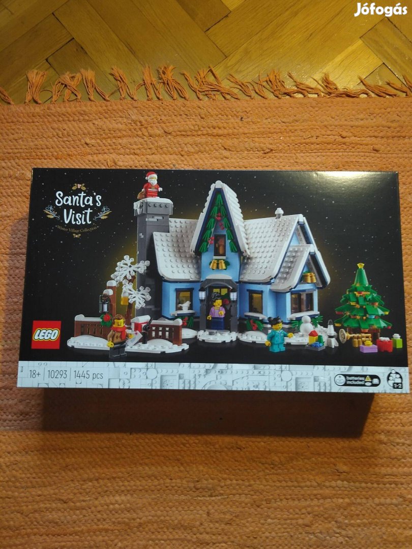 Lego 10293 téli Santa's Visit Új, bontatlan