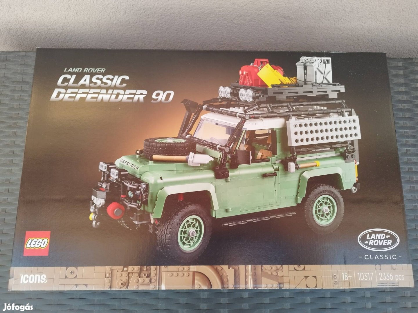 Lego 10317 Land Rover Defender 90 új bontatlan 