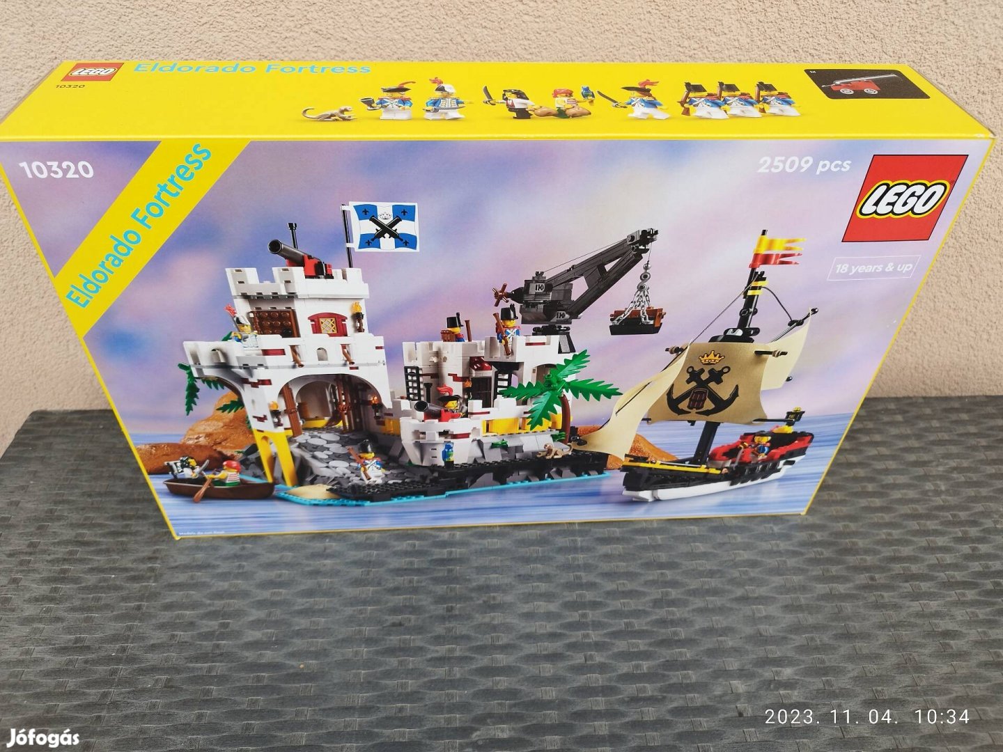 Lego 10320 Eldorado erőd új, bontatlan 