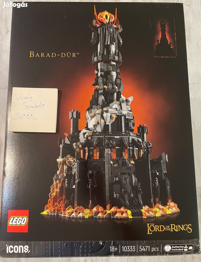 Lego 10333 A Gyűrűk Ura - Barad-Dur