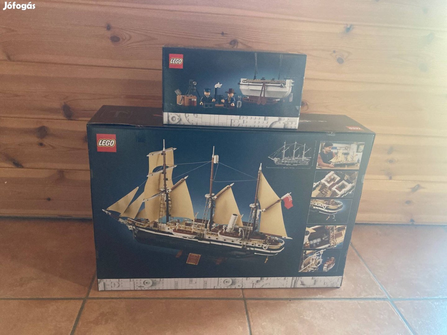 Lego 10335 -Endurance hajó + Lego 40729 Shackleton Mentőcsónakja