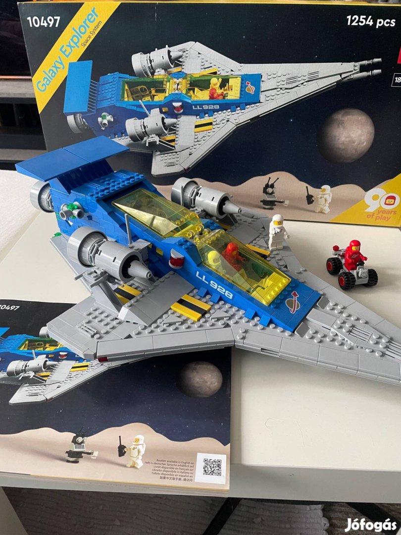 Lego 10497 - Galaxis felfedező, dobozával, leírással