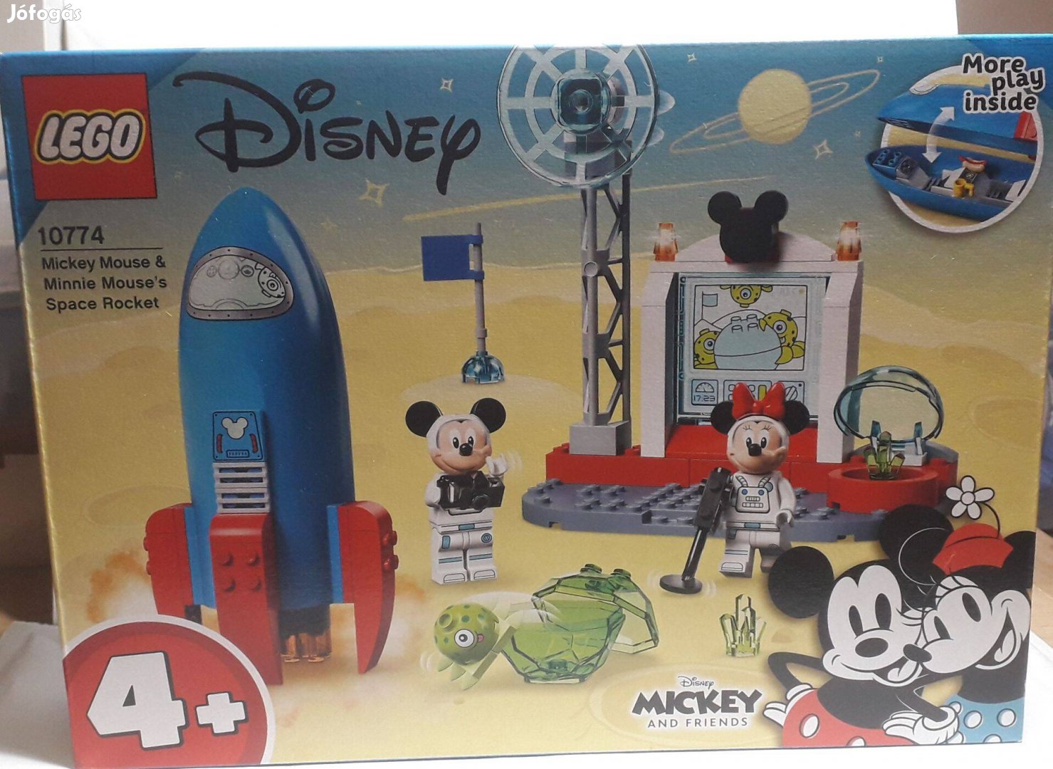 Lego 10774 Mickey Mouse & Minnie Mouse's Space Rocket Új!
