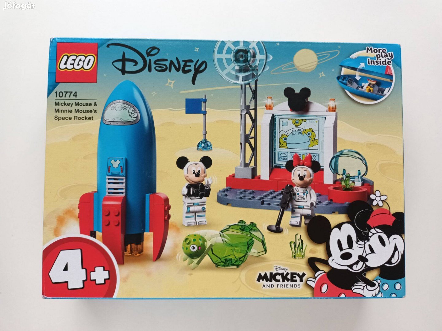 Lego 10774 Mickey egér Minnie egér űrrakétája (bontatlan) + űrnövény