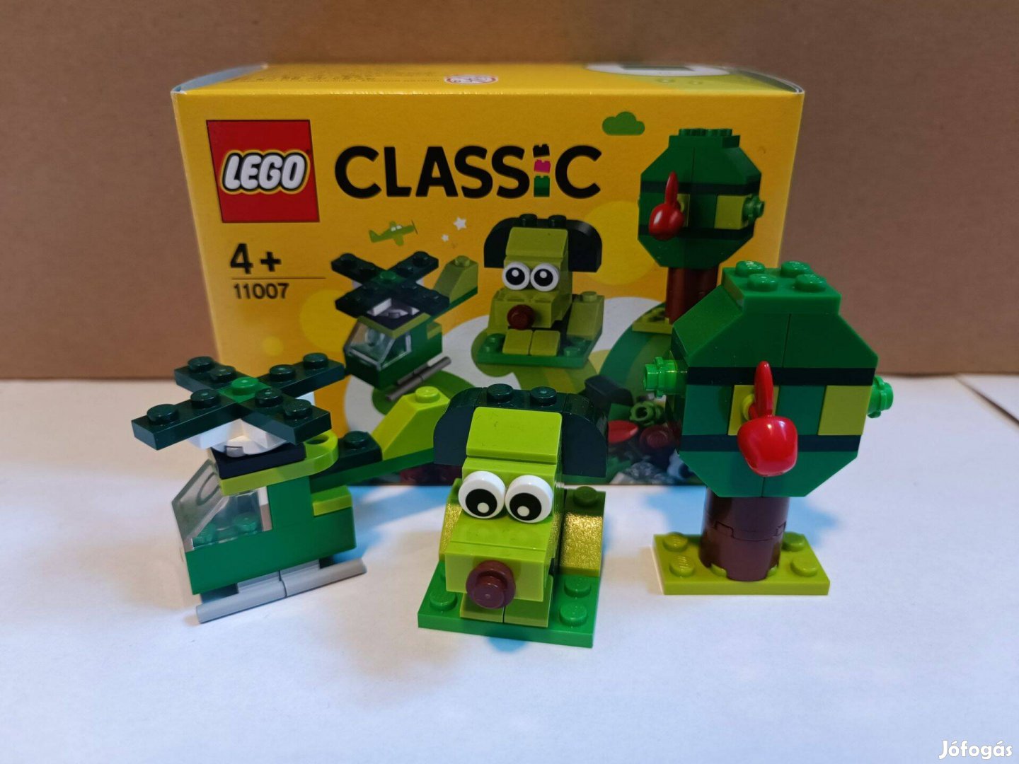 Lego 11007 Classic - Kreatív zöld kockák