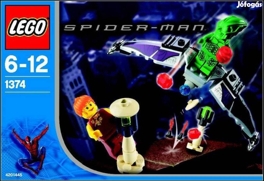 Lego 1374 - Green Goblin - Pókember - Spiderman lego készlet