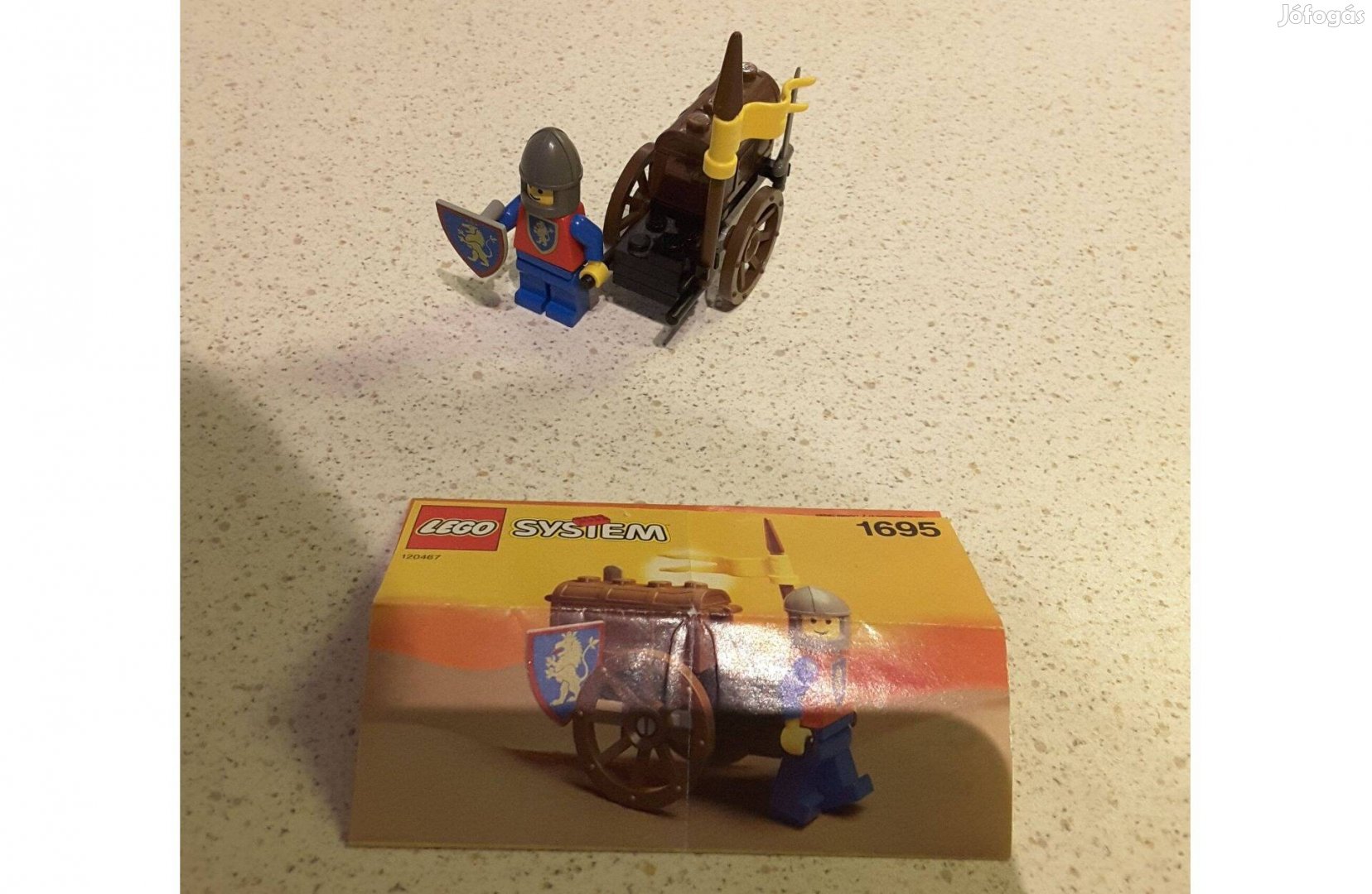 Lego 1695 Castle Treasure Chest / Vár kocsi kincsesládával + leírás