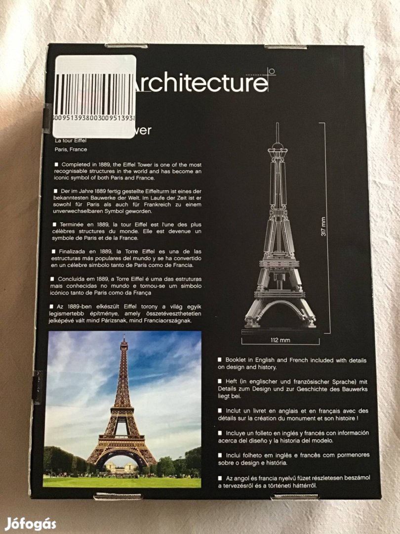 Lego 21019 Architecture, The Eiffel Tower