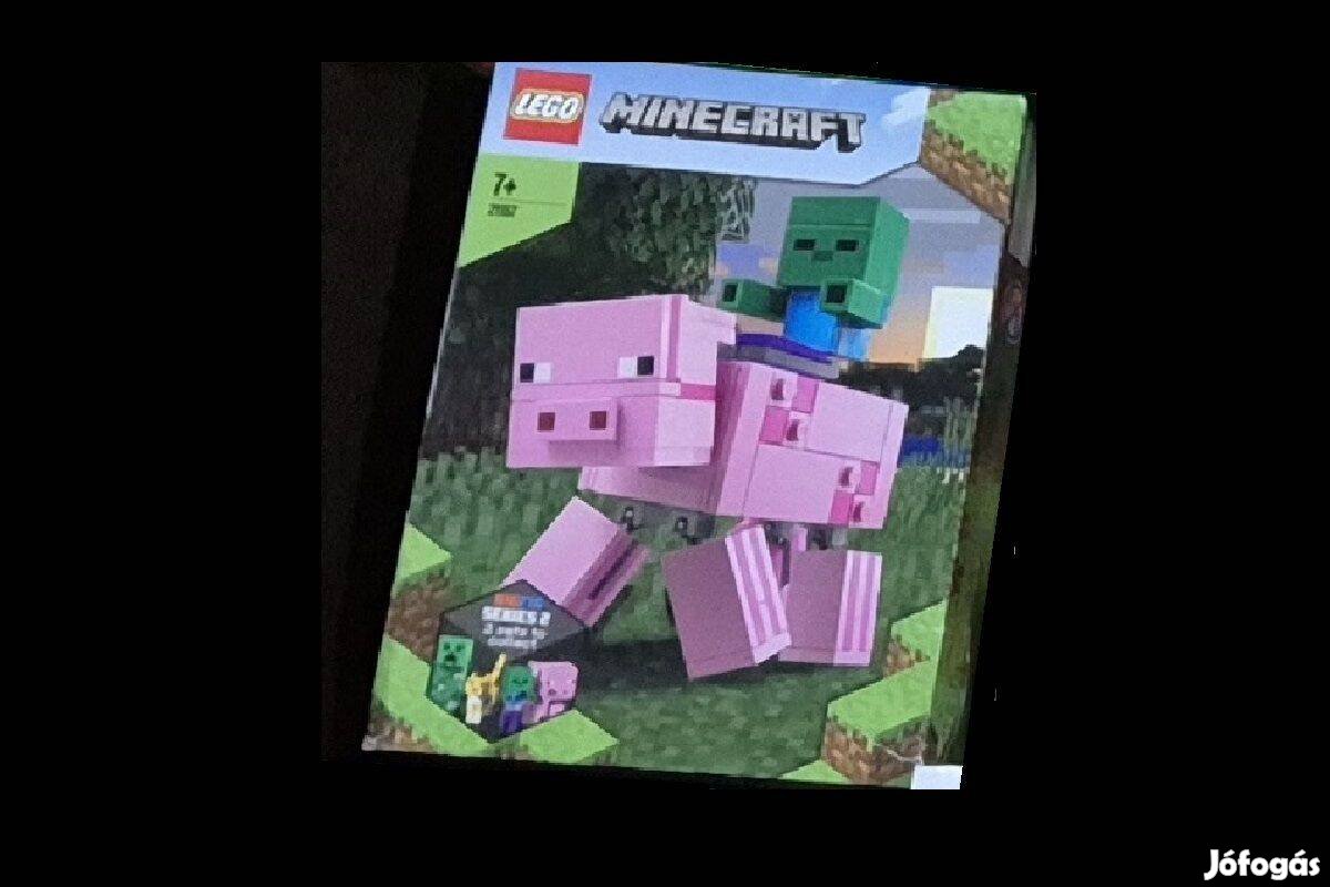 Lego 21157 Minecraft Bigfig malac Zombibabával készlet -