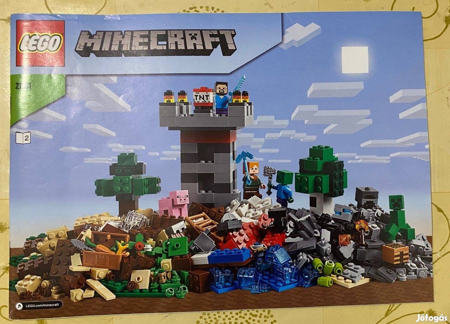 Lego 21161 Minecraft Crafting láda 3.0