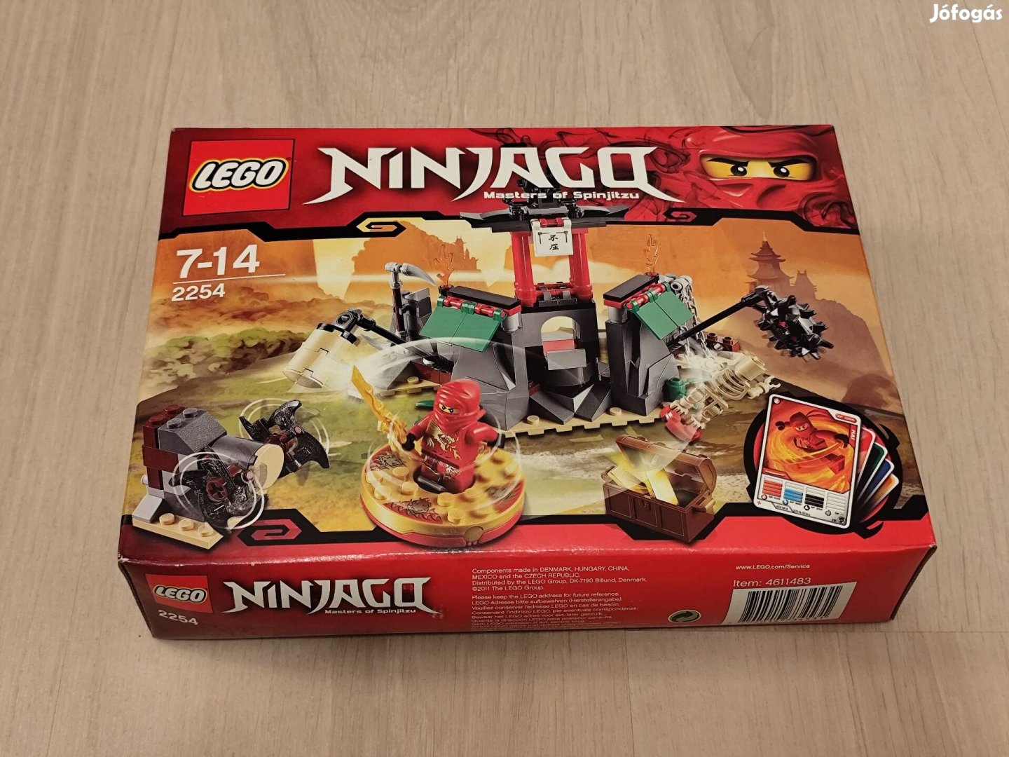 Lego 2254 Ninjago Hegyi szentély új bontatlan!