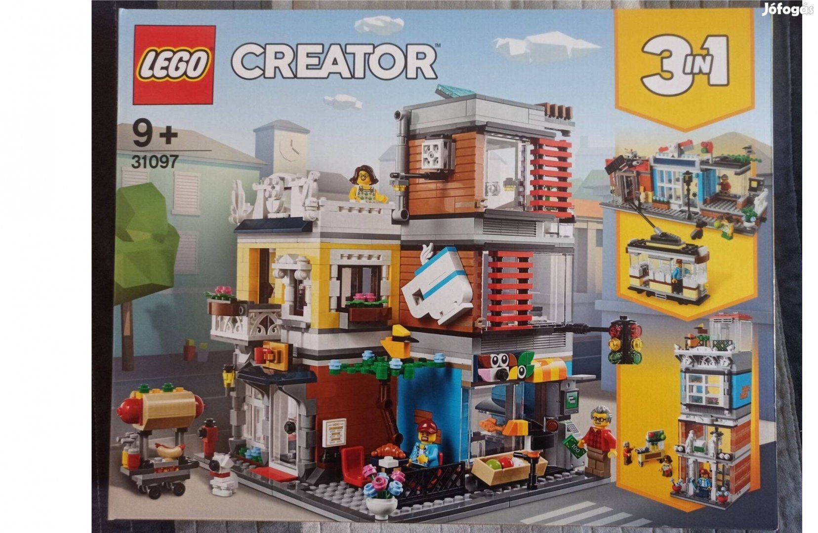 Lego 31097 - Townhouse Pet Shop & Café - új, bontatlan