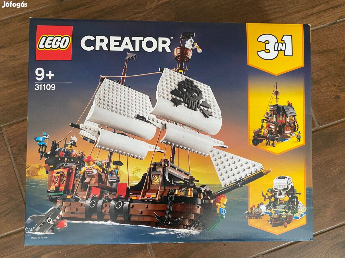 Lego 31109 Creator 3-in-1 - Kalózhajó (új)