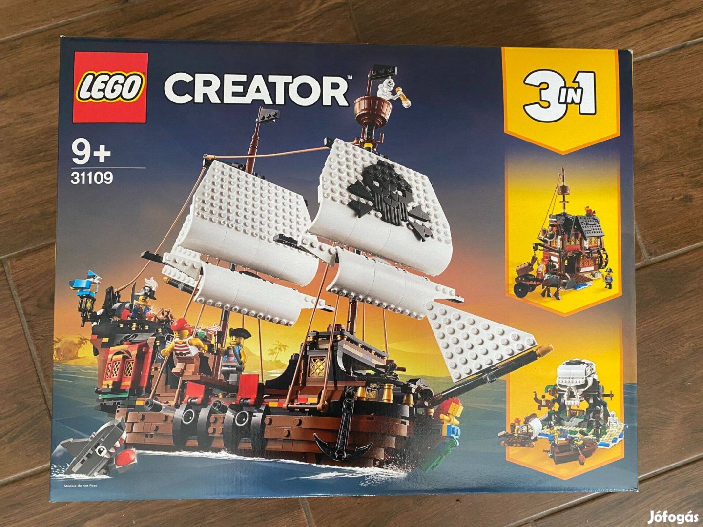 Lego 31109 Creator 3-in-1 - Kalózhajó (új)