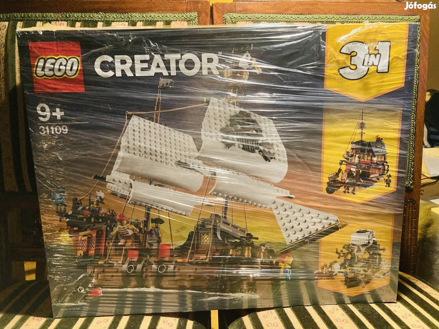 Lego 31109 új Bp. Creator Kalózhajó