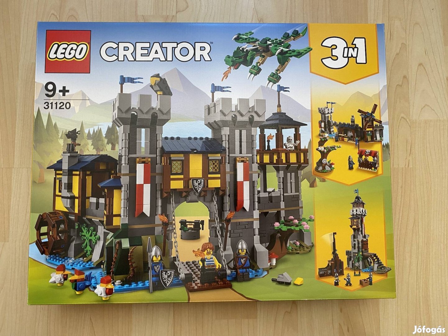 Lego 31120 creator 3+1 középkori vár