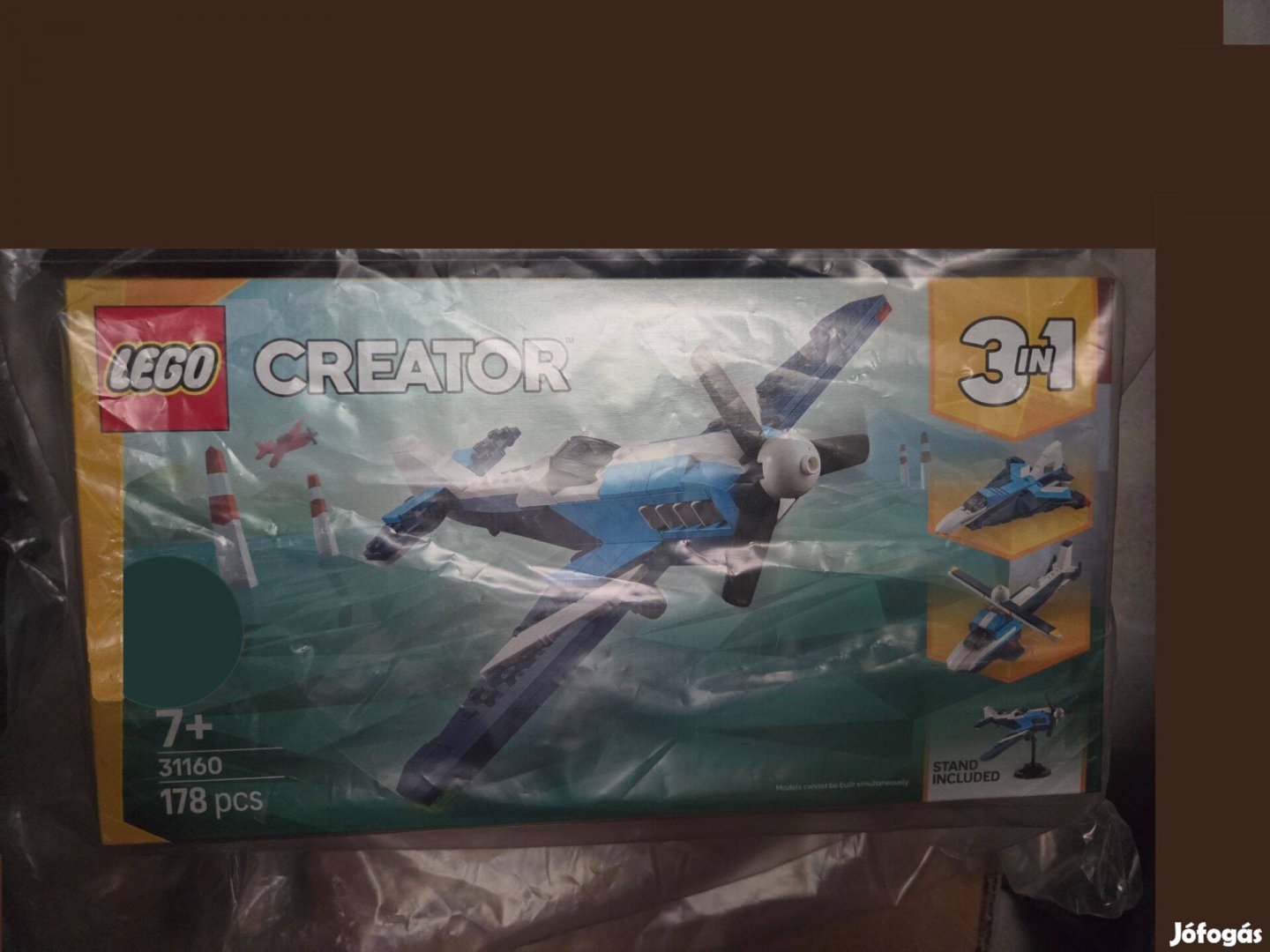 Lego 31160 Creator Repülőgép Versenyrepülőgép készlet -