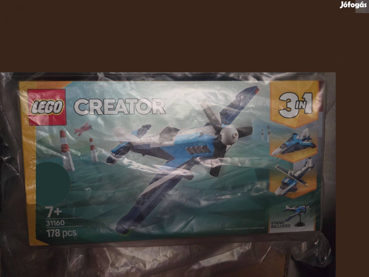 Lego 31160 Creator Repülőgép Versenyrepülőgép készlet -