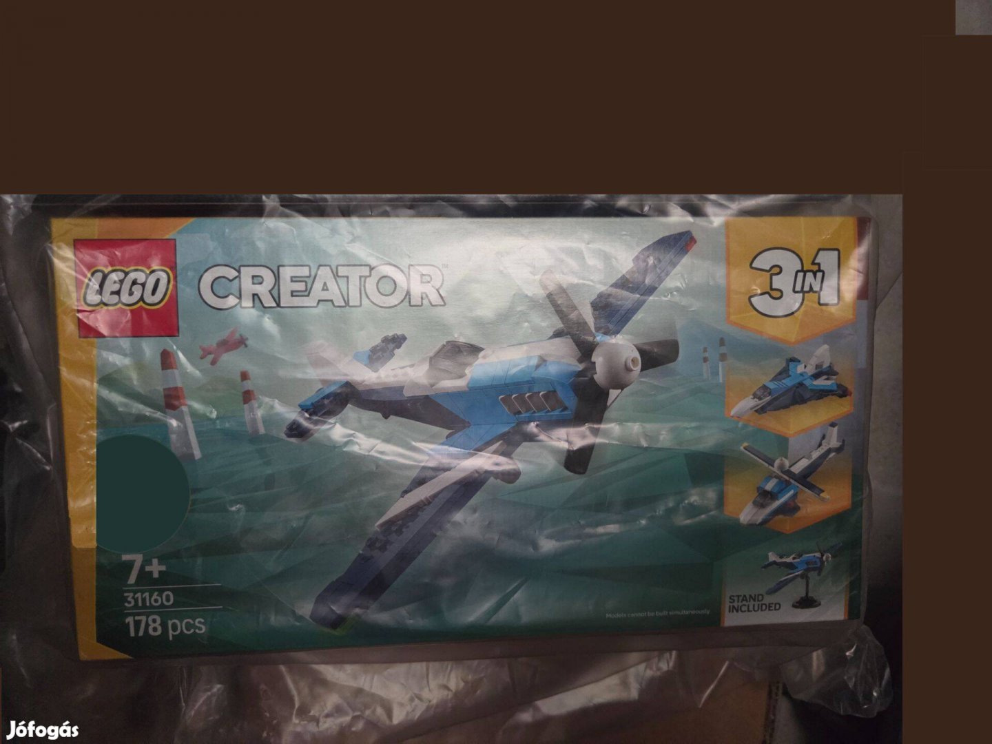 Lego 31160 Creator Repülőgép Versenyrepülőgép készlet - új