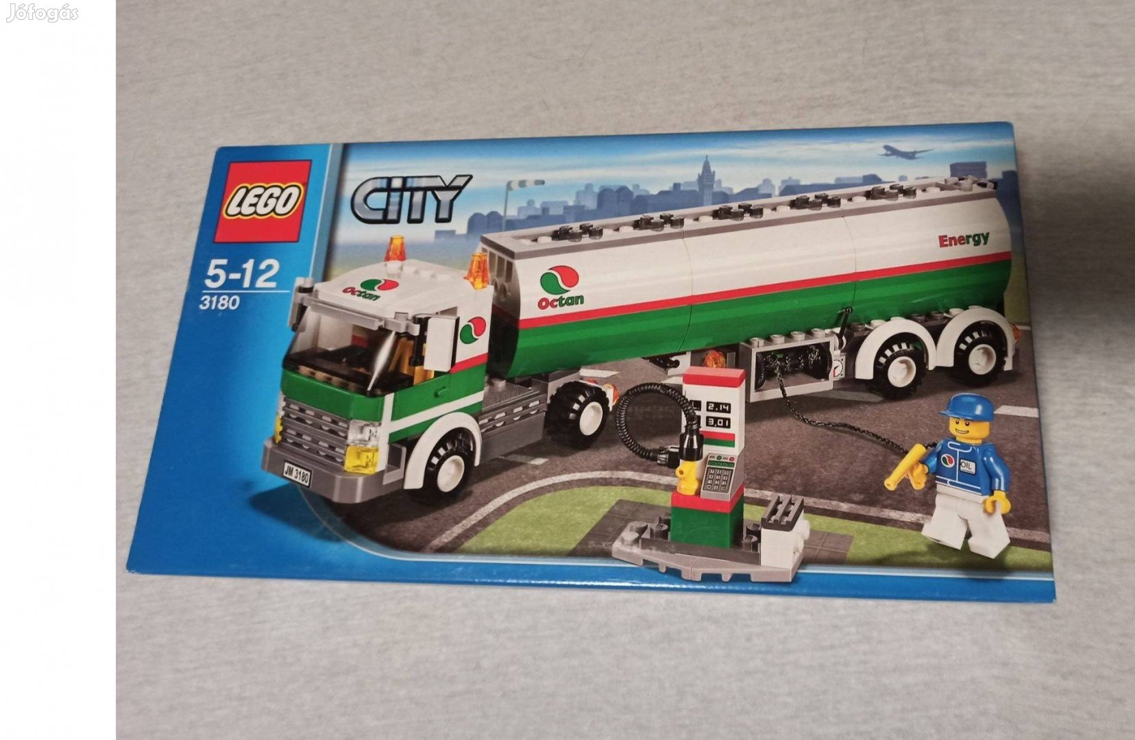 Lego 3180 /City/ Octan tartálykocsi - új, bontatlan