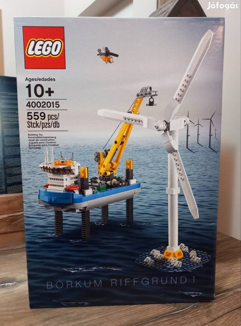 Lego 4002015 Borkum Riffgrund-Szélerőmű új bontatlan 