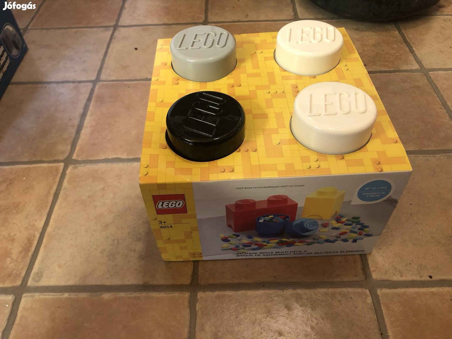 Lego 4014 tároló doboz új 