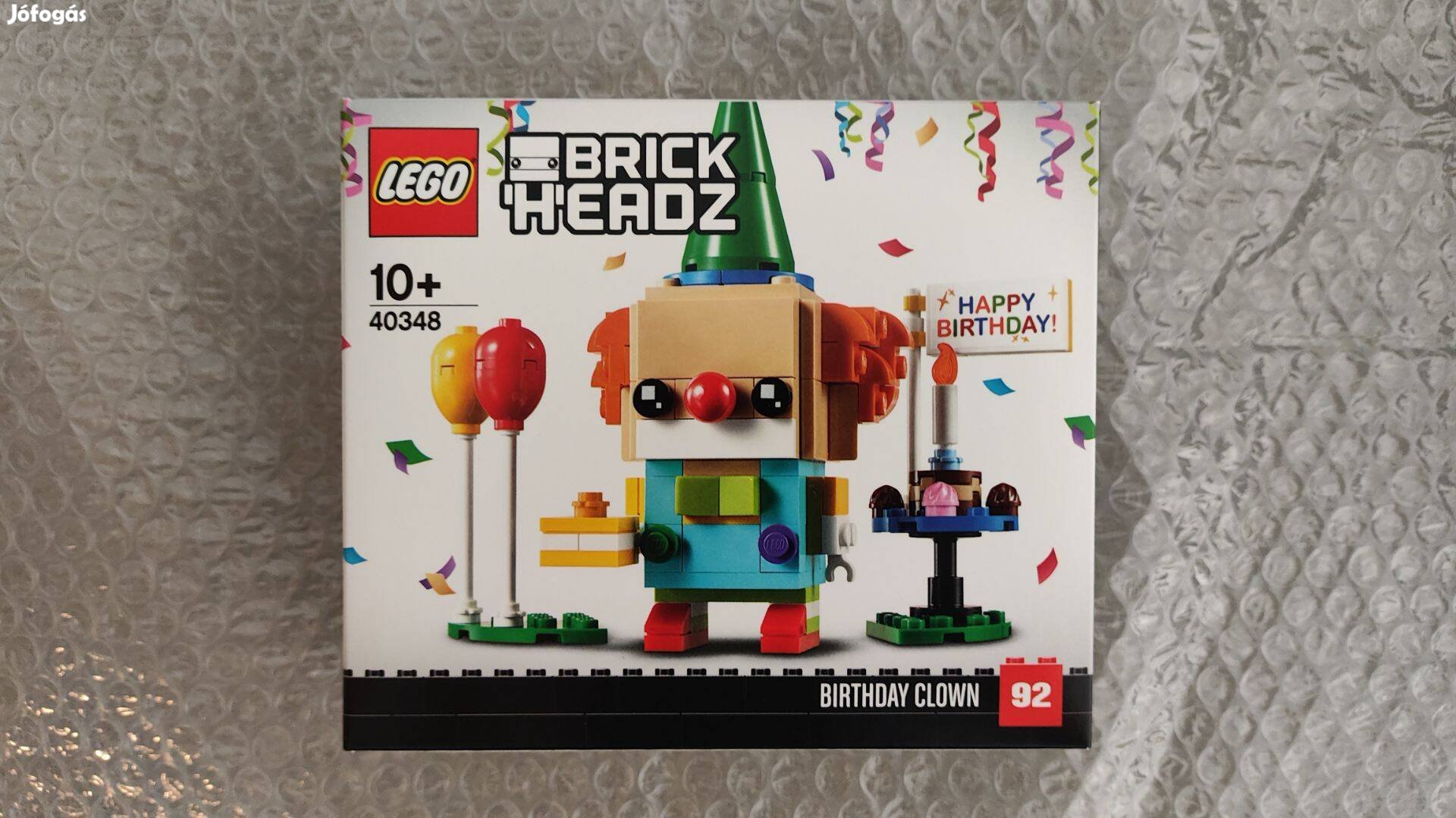 Lego 40348 Brickheadz Szülinapi bohóc bontatlan