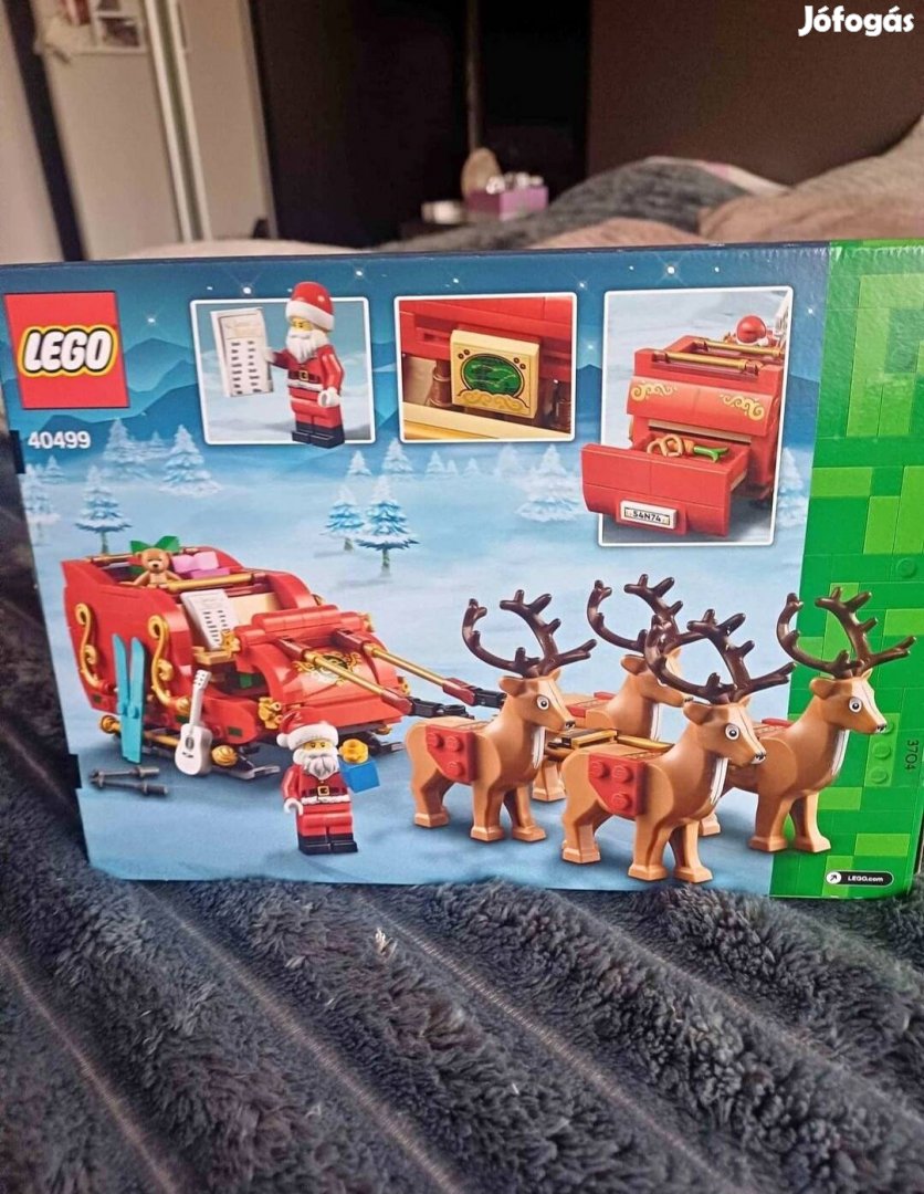 Lego 40499 mikulás szánja 