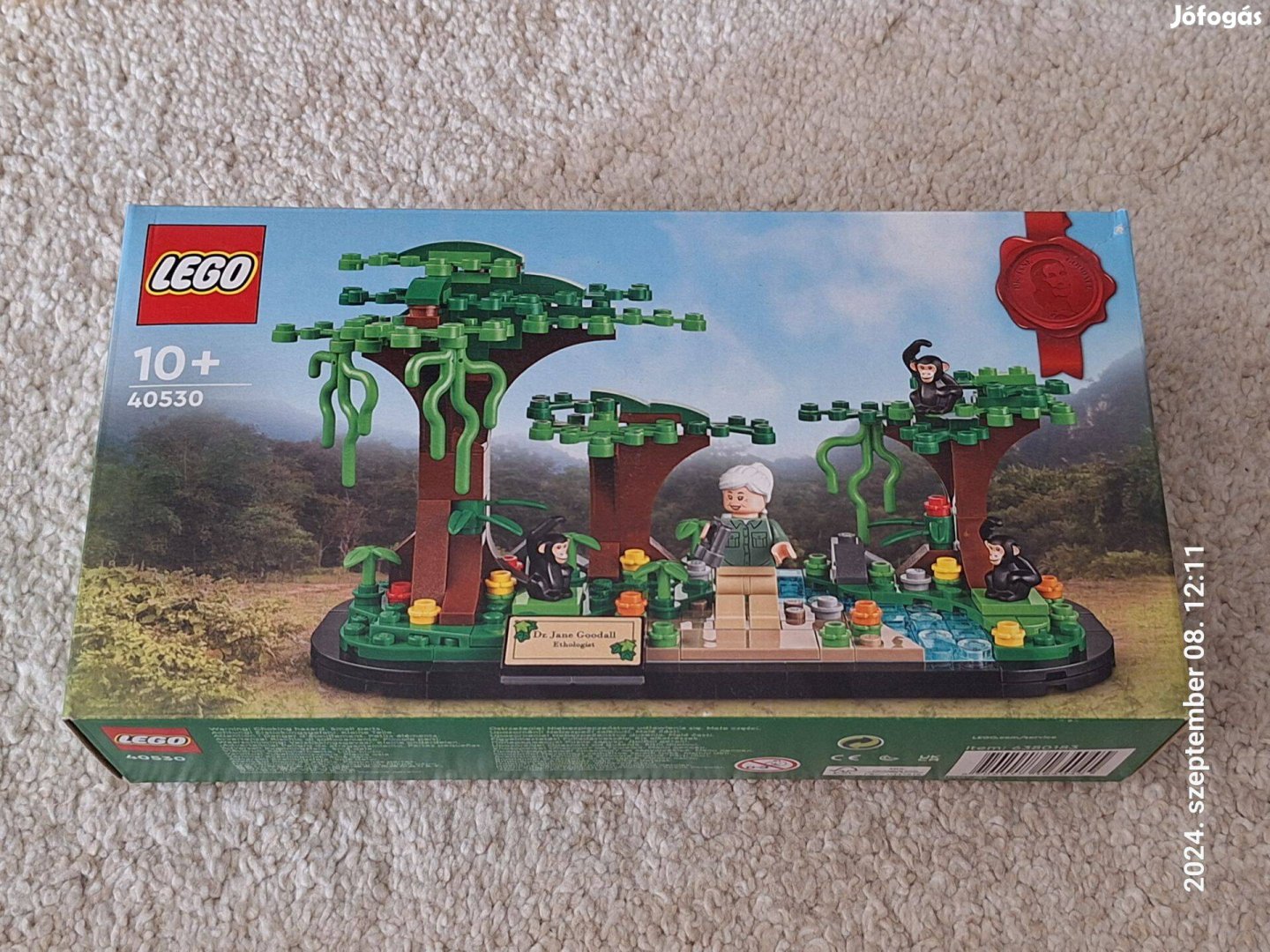 Lego 40530 Dr Jane Goodall tribute tiszteletére exclusive sw